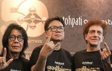 FOTO: Grup Band Legendaris God Bless Siap Kolaborasi dengan Tohpati Orchestra di Konser Emas 50 Tahun