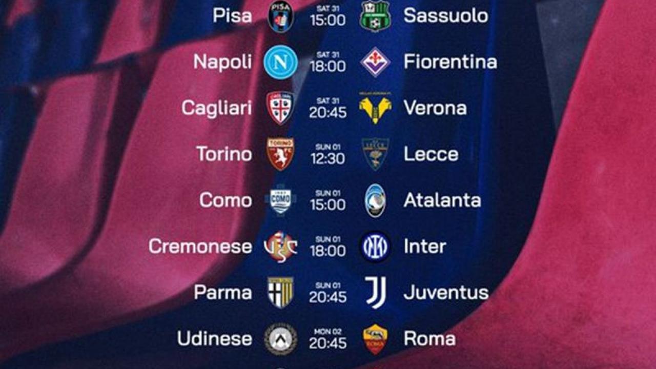Jadwal Liga Italia: Inter Milan Berpeluang Perlebar Jarak dari Rival Sekota