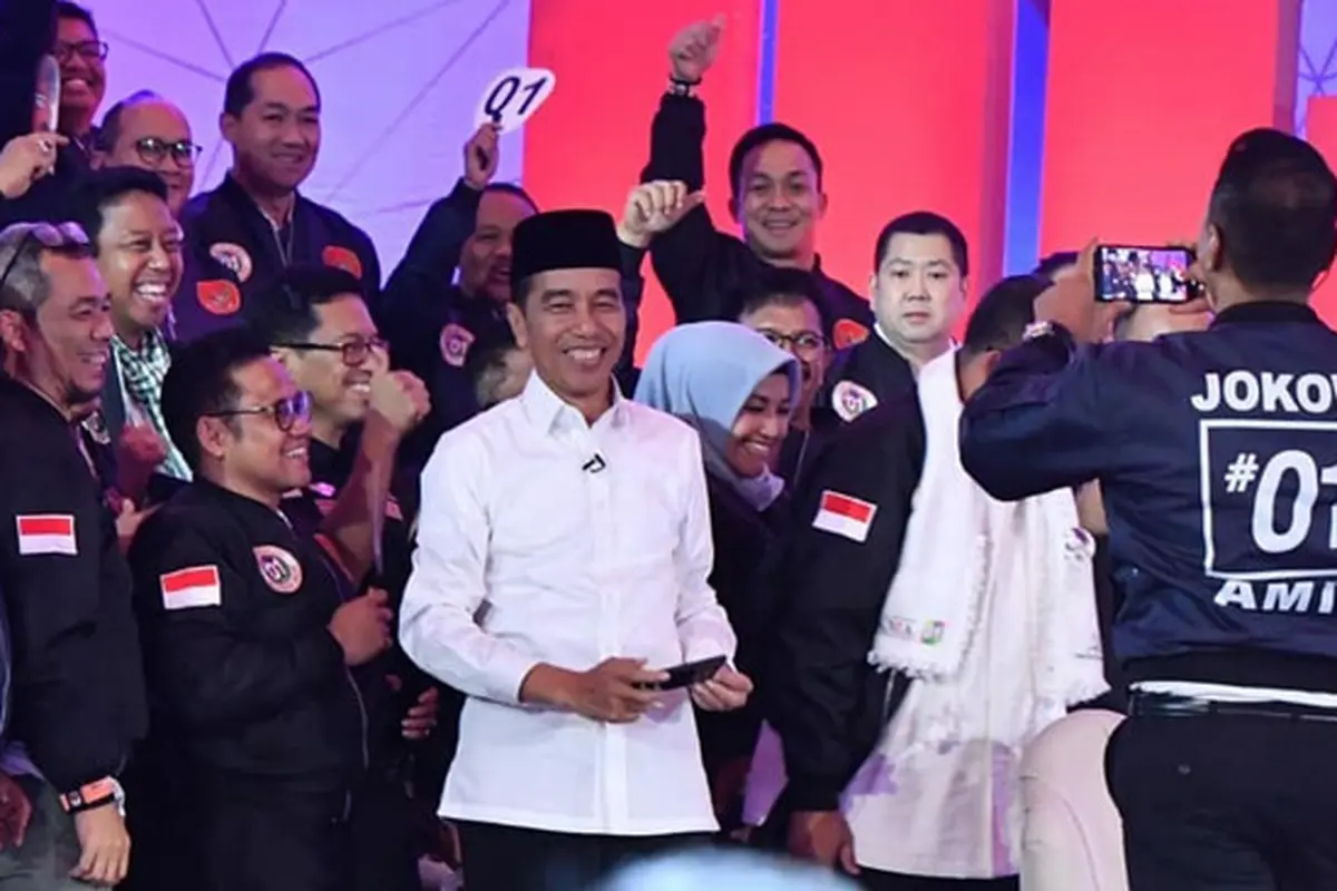 Beda yang Dilakukan Jokowi dan Prabowo Saat Jeda Iklan Debat Pilpres 2019