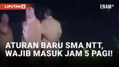 Pelajar SMA di NTT Kini Wajib Masuk Sekolah Pukul 5 Pagi!