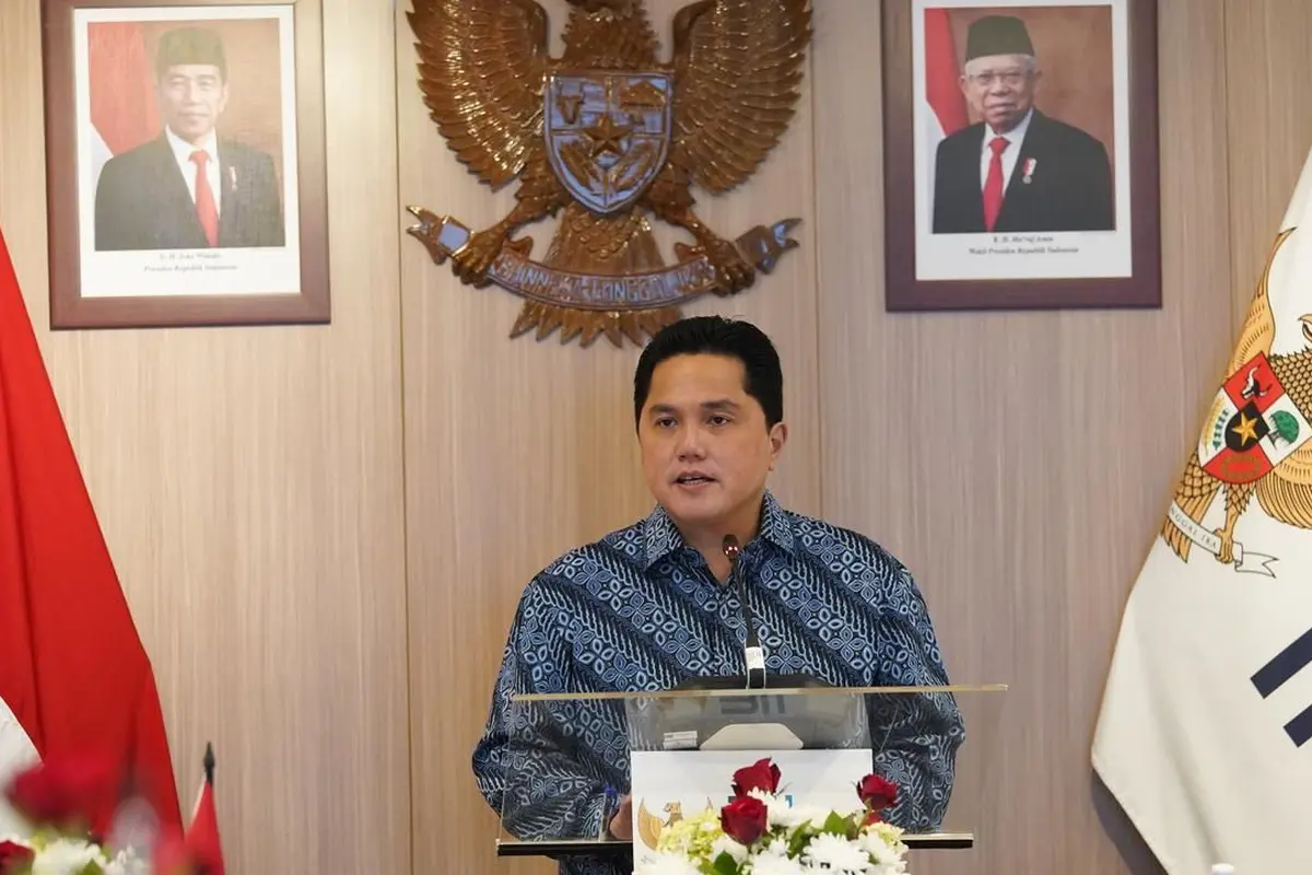Menteri BUMN, Erick Thohir bekerja nyata untuk meningkatkan SDM Indonesia melalui perusahaan negara. (Dok BUMN)