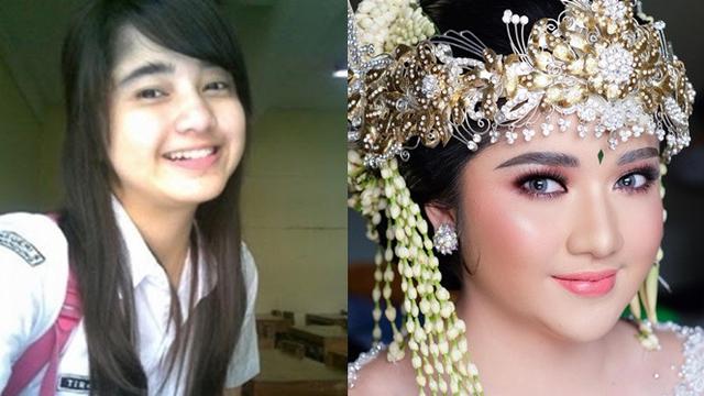 6 Momen Pernikahan Tirani Dwitasari Cewek Cantik Viral Di Google Pakai Adat Sunda Hot Liputan6 Com