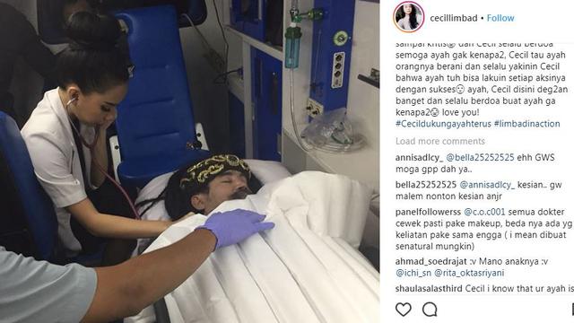 kondisi Limbad (Instagram/ @cecillimbad)