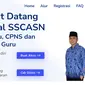 Pendaftaran Seleksi CPNS 2021 dilakukan melalui portal SSCASN. Dok SCCASN