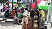 Pria Berambut Cepak Titipkan Bayi ke Penjual Minuman di PRJ 