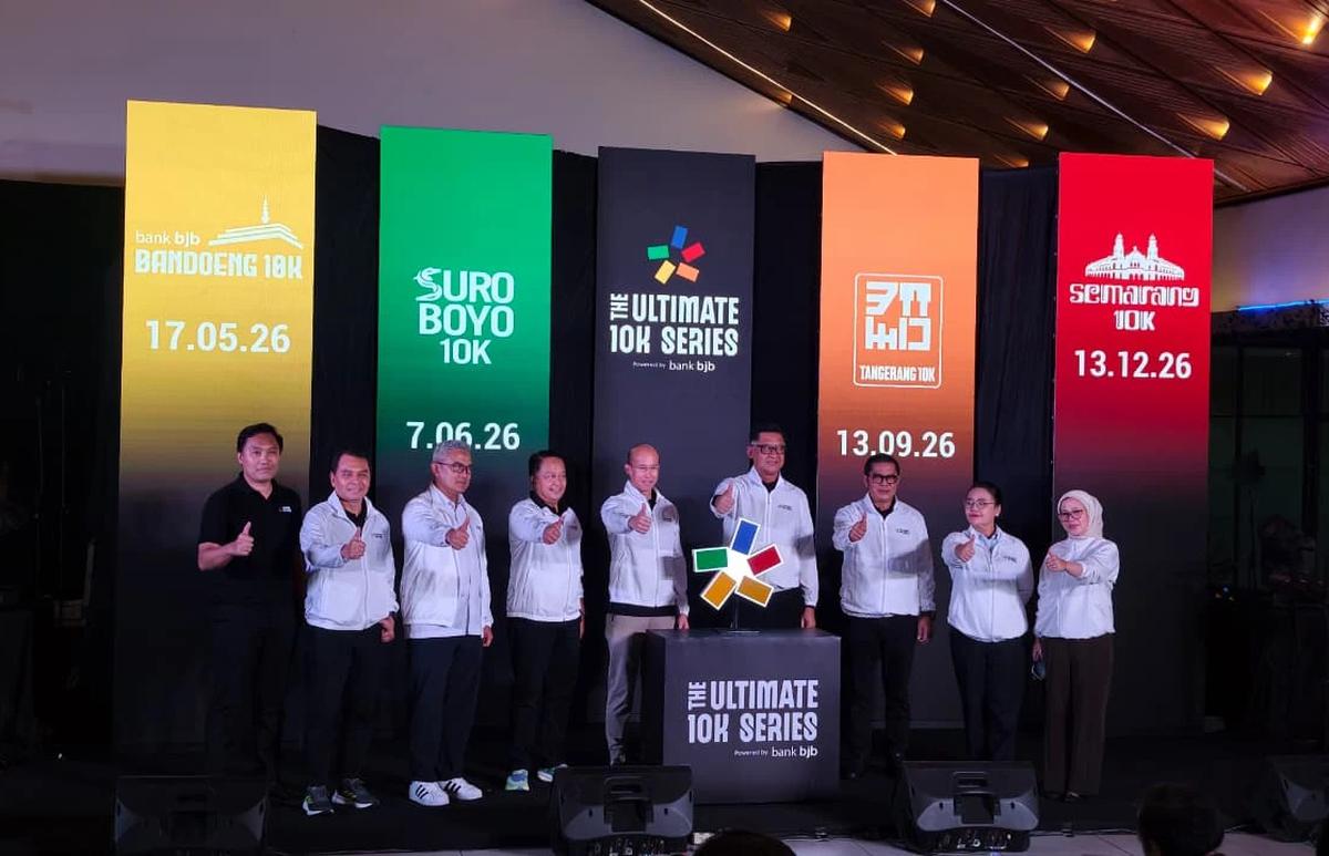 Dorong Pertumbuhan Ekonomi Daerah, Bank bjb Gelar The Ultimate10K Series di 4 Kota