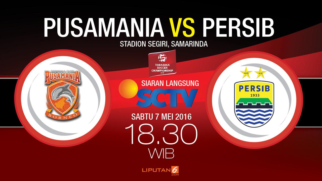 Pusamania Borneo vs Persib Bandung