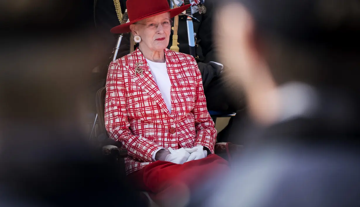 Ratu berusia 83 tahun itu mengungkap bahwa putranya, Putra Mahkota Frederik, akan menggantikannya dan jadi Raja Denmark yang baru, lapor People, dikutip Senin (1/1/2024). (Pelle Rink / Ritzau Scanpix / AFP)
