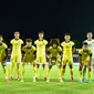 Timnas Malaysia U-23 semakin mantap menatap Piala AFF U-23 2022 usai mengimbangi Sabah FC dengan skor 1-1 pada laga uji coba. (dok. FAM)