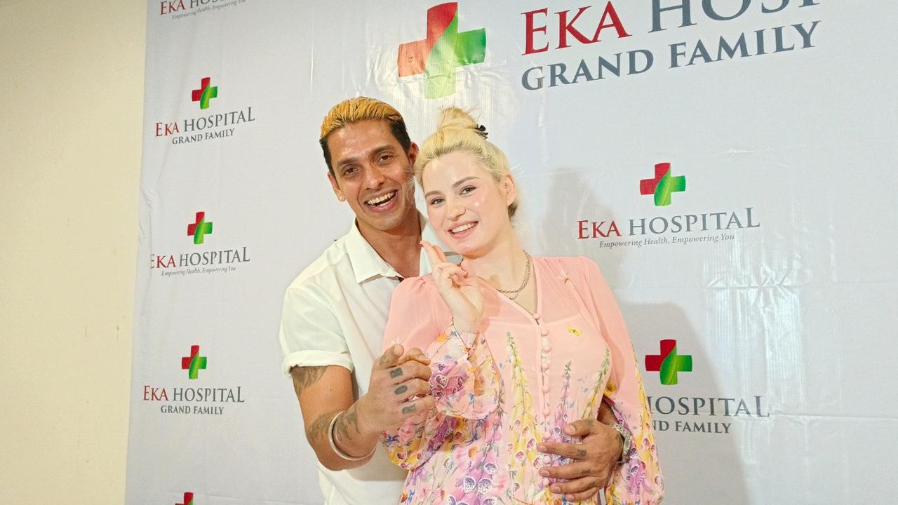 Robby Shine dan Nastasya Shine