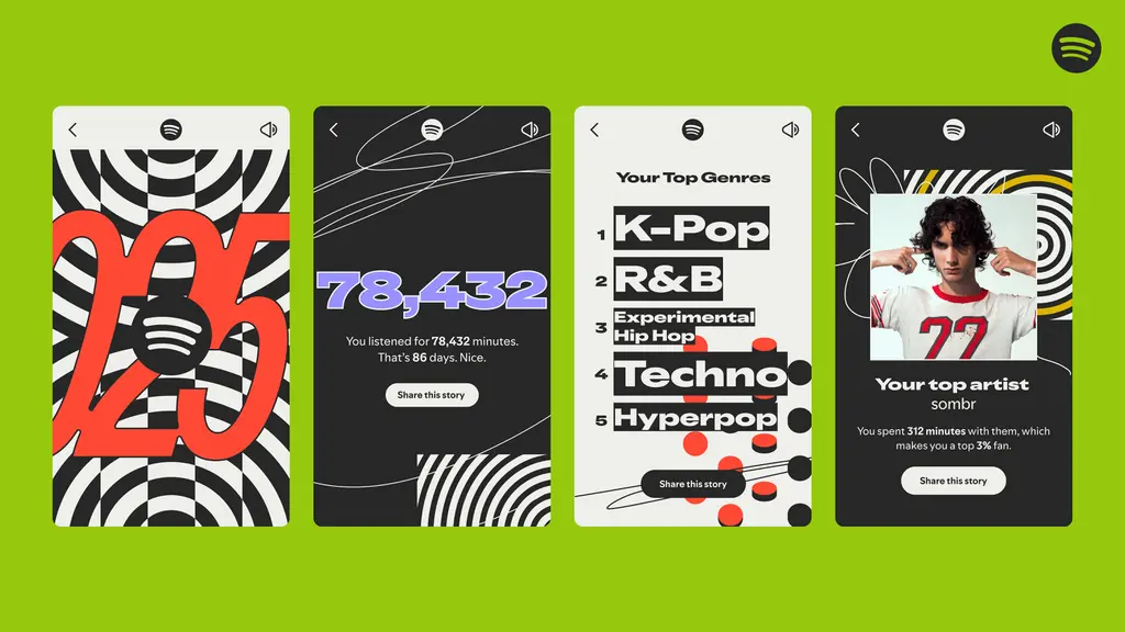 Spotify resmi merilis Wrapped 2025 untuk merangkum perjalanan mendengarkan musik dan podcast secara lebih seru.