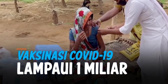 VIDEO: Vaksinasi Covid-19 di India Lampaui 1 Miliar, Apa Pendorongnya?