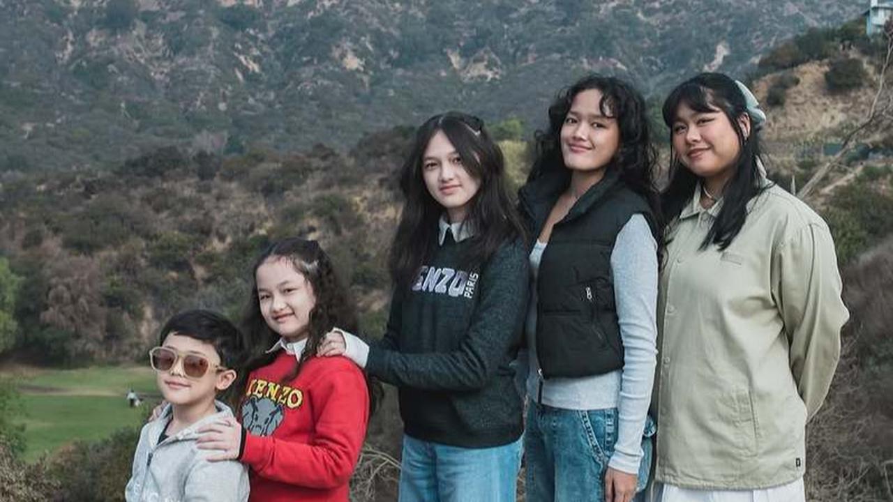 7 Potret Kekompakan Anak-Anak Andhika dan Ussy Plesiran ke Amerika, Liburan Penuh Cinta