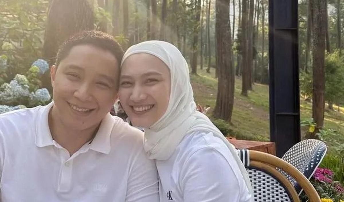 Melody Laksani menemukan cinta dalam Ahmad Fathoni pada tahun 2018.