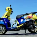 Lima Yamaha Grand Filano Modifikasi Ini Punya Karakter Unik