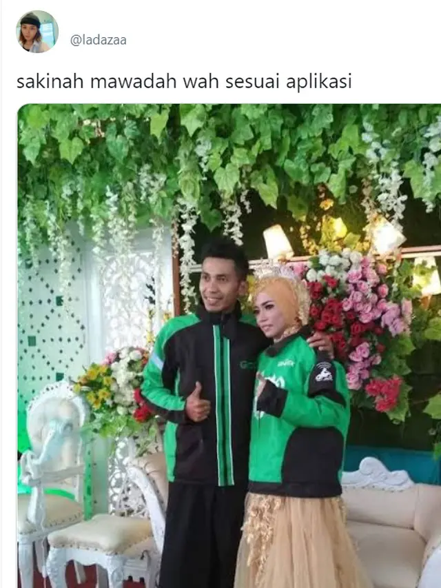 Lucu, 6 Ucapan Sakinah Mawaddah Warahmah untuk Pernikahan Ini Nyeleneh Banget
