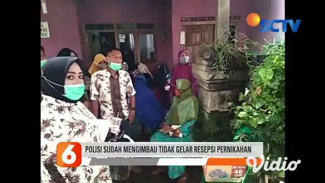 Kepolisian Sektor Wungu, Madiun membubarkan acara resepsi pernikahan salah seorang warga di Dusun Dungus, Kecamatan Wungu, Kabupaten Madiun pada (22/1). Hal tersebut dilakukan dalam rangka mencegah penyebaran Covid-19.