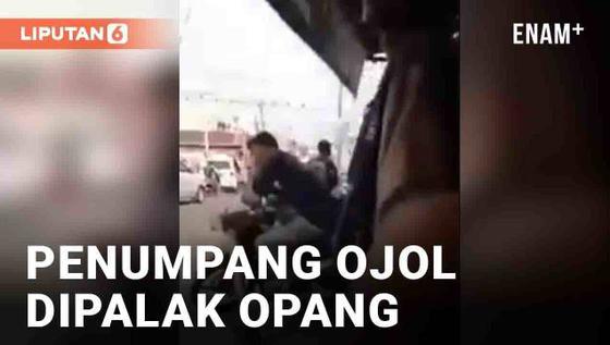 VIDEO: Penumpang Ojol Jadi Korban Premanisme Opang, Dipalak Rp 200 ribu di Stasiun Pondok Ranji