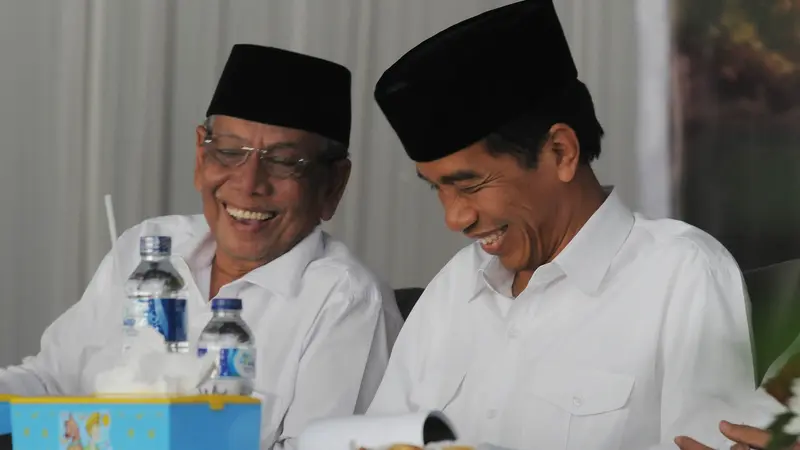 Jokowi dan Hasyim Muzadi