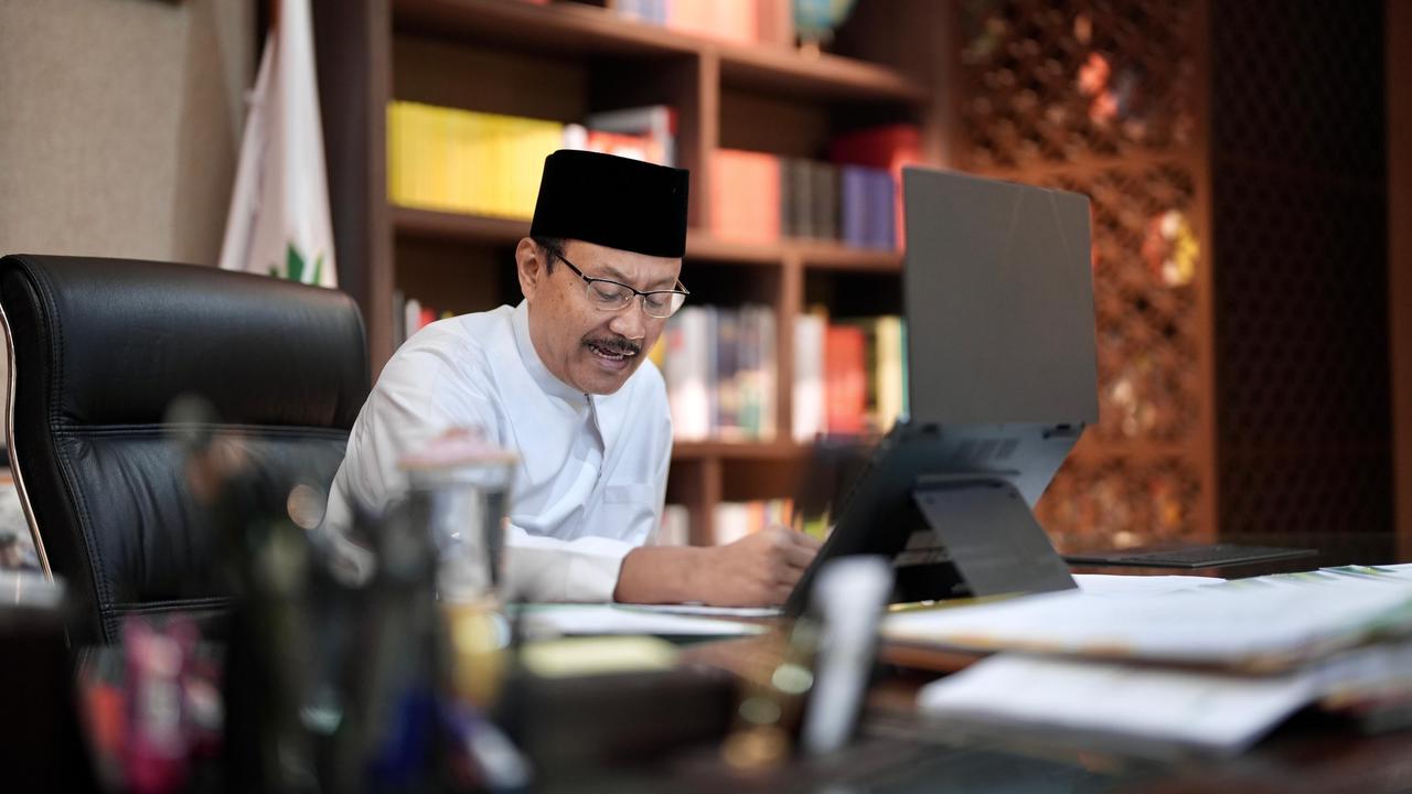 Menteri Sosial Saifullah Yusuf (Gus Ipul) Saat Coaching SDM PKH