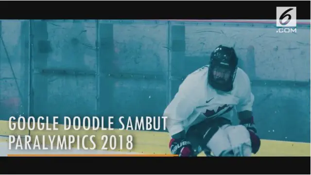 Google doodle hari ini sambut pembukaan Paralimpiade Musim Dingin 2018 yang digelar di Pyeongchang, Korea Selatan.