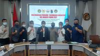 Pengprov Taekwondo Indonesia usai menyelenggarakan Musprov (istimewa)