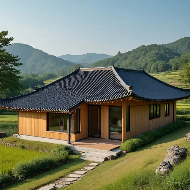 Desain Rumah Ala Drama Korea Sederhana