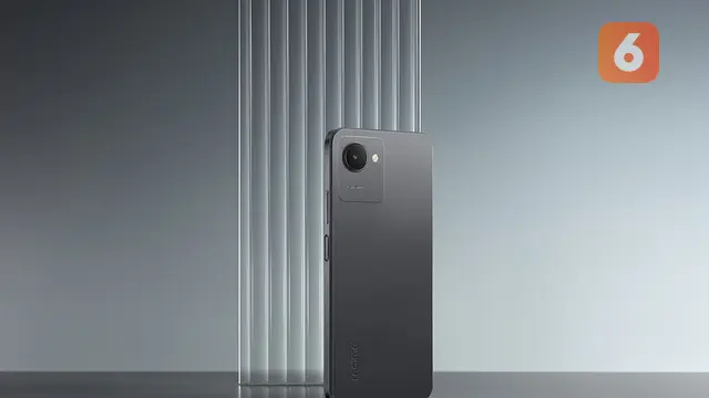 Realme C30s, smartphone Rp 1 jutaan Realme yang didukung dengan sensor sidik jari di bagian sampingnya. (Foto: Realme Indonesia).