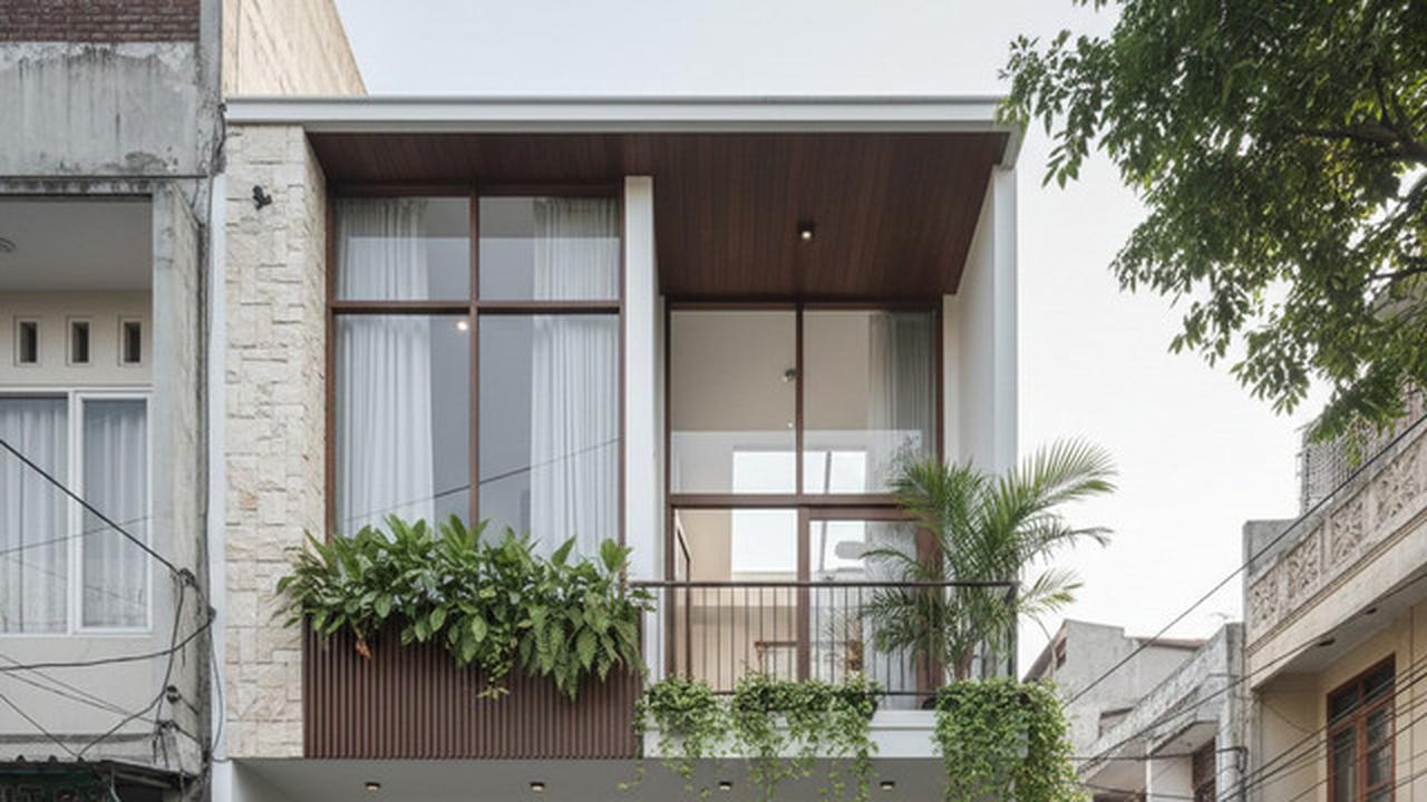 10 Model Rumah Tropis untuk Lahan Sempit, Cocok Diterapkan di Perkotaan