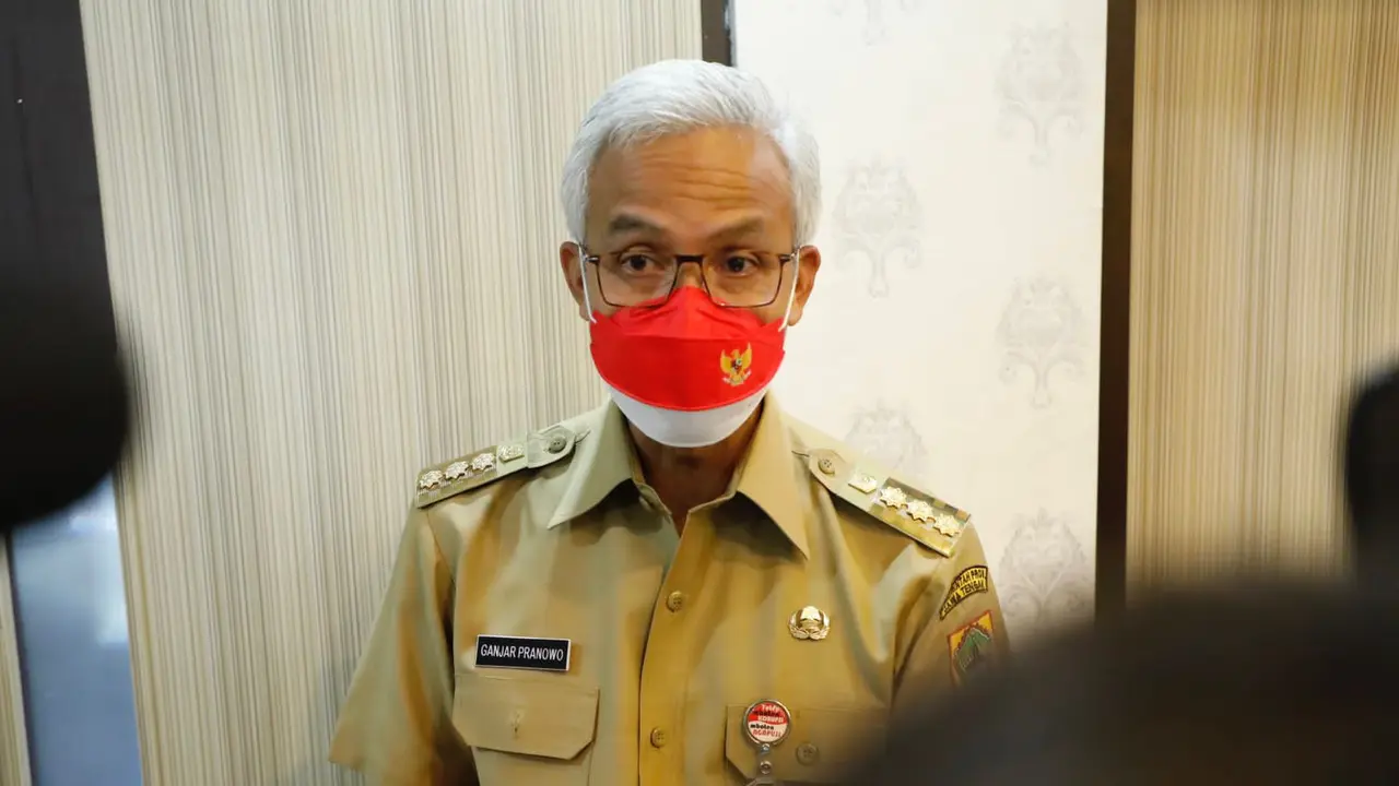 Gubernur Jawa Tengah Ganjar Pranowo saat melakukan kunjunga kerja. (Istimewa)