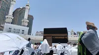 Jemaah haji dari berbagai negara di Masjidil Haram, Makkah, Arab Saudi. (dok. Liputan6.com/Dinny Mutiah)