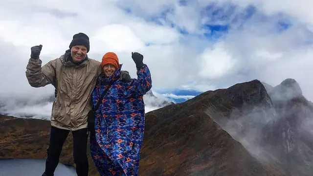 Pendaki di Gunung Pyoyin Razi. (Dok: IG https://www.instagram.com/p/BWRjvJGBYTy/?igsh=NWQ4OHhndDQzbHZo)