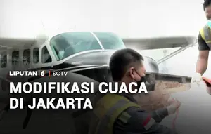 BPBD DKI Lakukan Operasi Modifikasi Cuaca untuk Mitigasi Cuaca Ekstrem dan Kering