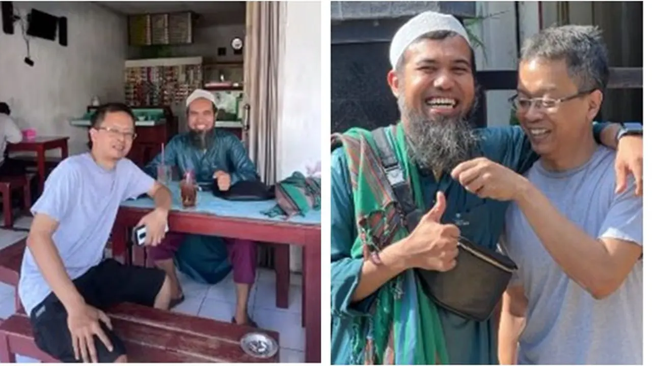10 Momen Anton dan Sakti Eks Sheila On 7 saat Reuni, Tak Sengaja Bertemu di Warmindo