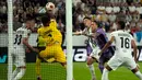 Kemenangan ini membantu Liverpool naik ke puncak klasemen Grup E Liga Europa 2023/2024, tiga poin perdana untuk The Reds. (AP Photo/Matthias Schrader)
