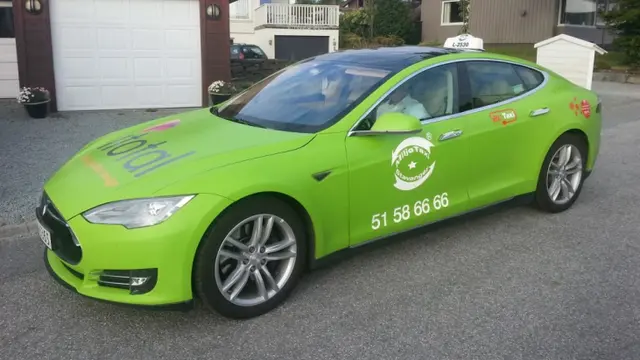 Mobil Listrik Tesla Jadi Taksi Di Norwegia