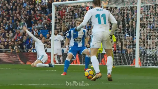 Real Madrid meraih kemenangan perdana mereka di La Liga sejak awal Desember lalu mengalahkan Deportivo La Coruna dengan skor telak 7-1.