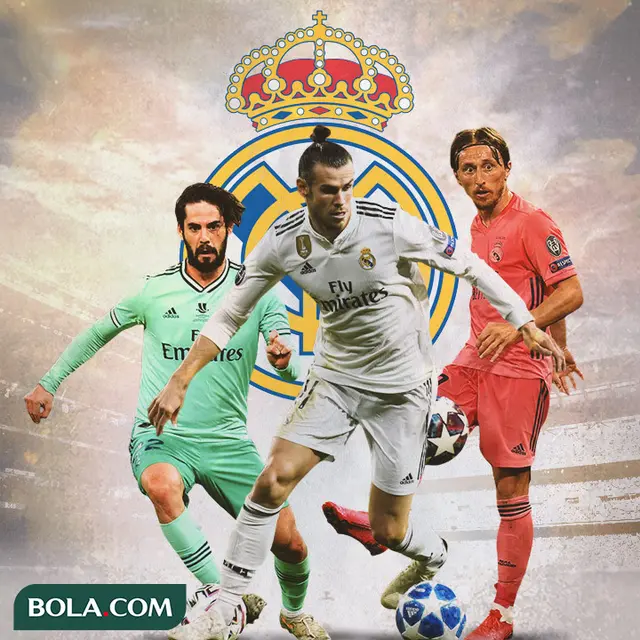 Real Madrid - Isco, Gareth Bale, Luka Modric