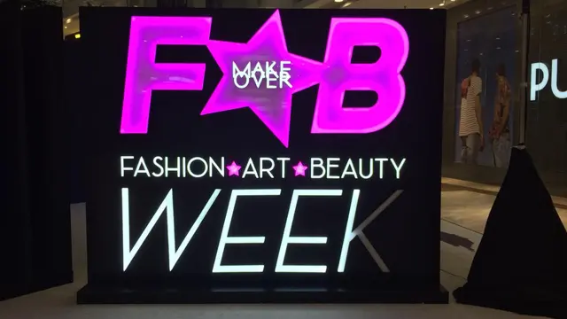 Pekan kecantikan Make Over FAB Week