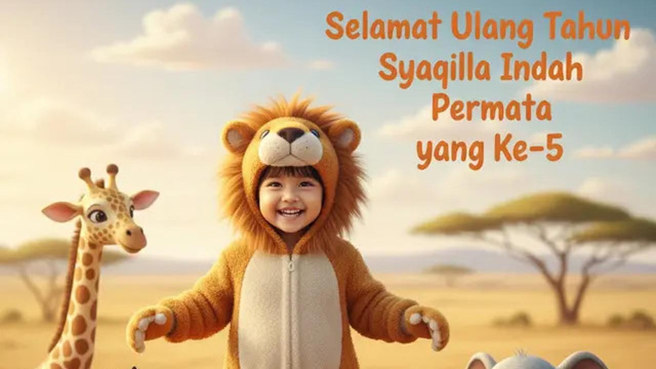 5 Prompt Gemini AI Viral Edit Foto Anak jadi Poster Ulang Tahun, Hasilnya Lucu