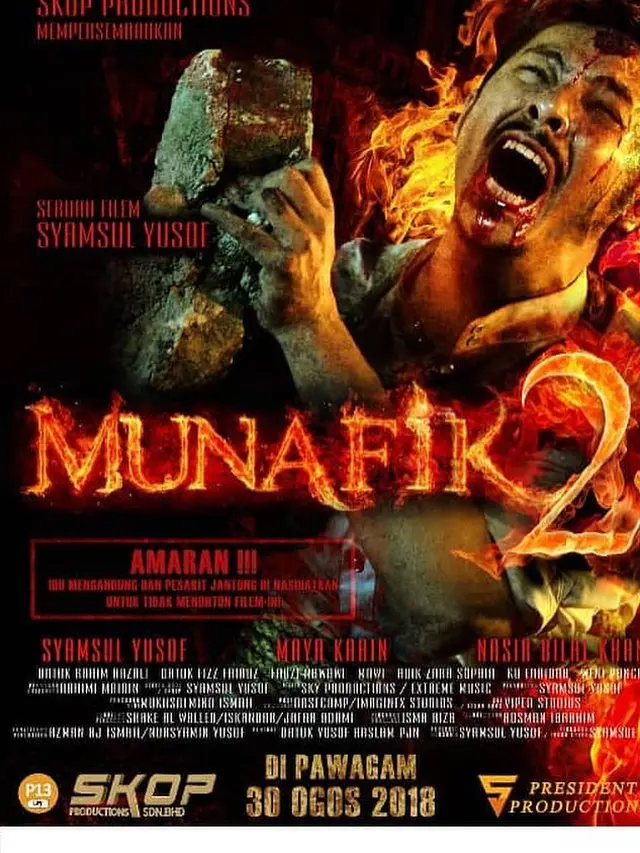 Poster film Munafik 2 (Instagram/ maya_karin)