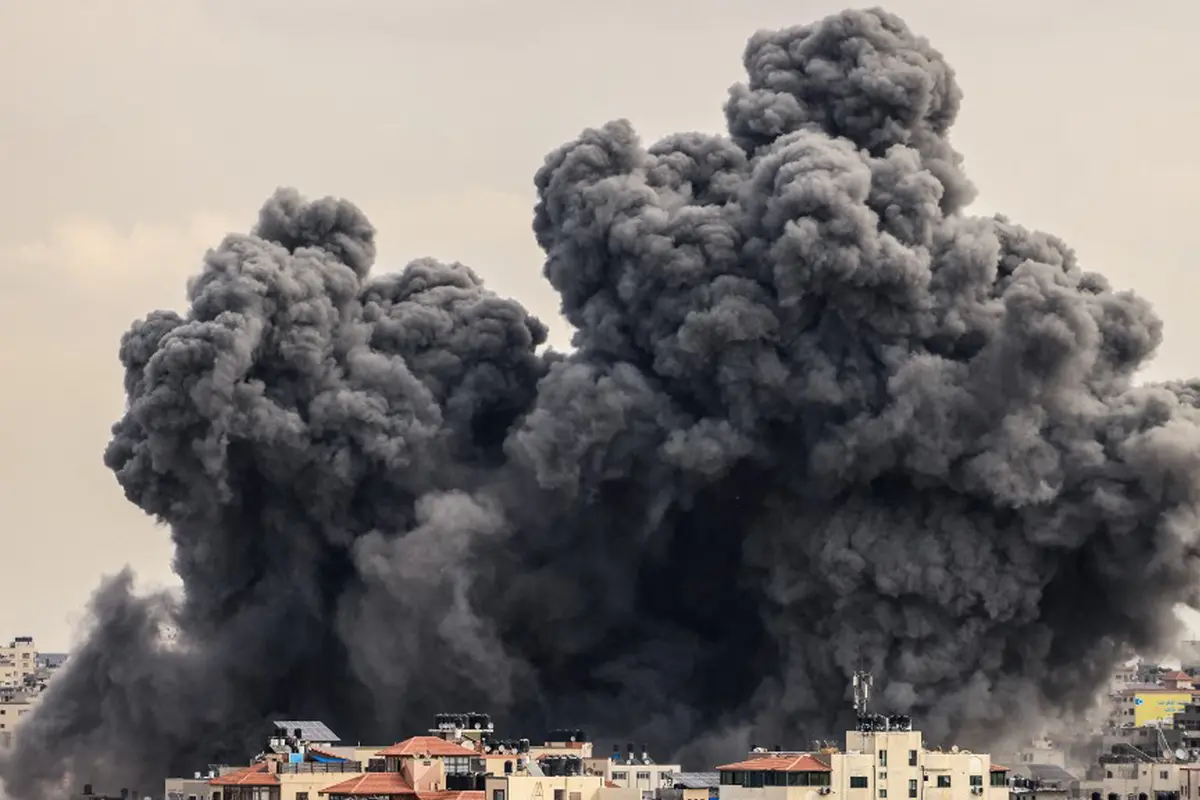Israel Bombardir Gaza Palestina