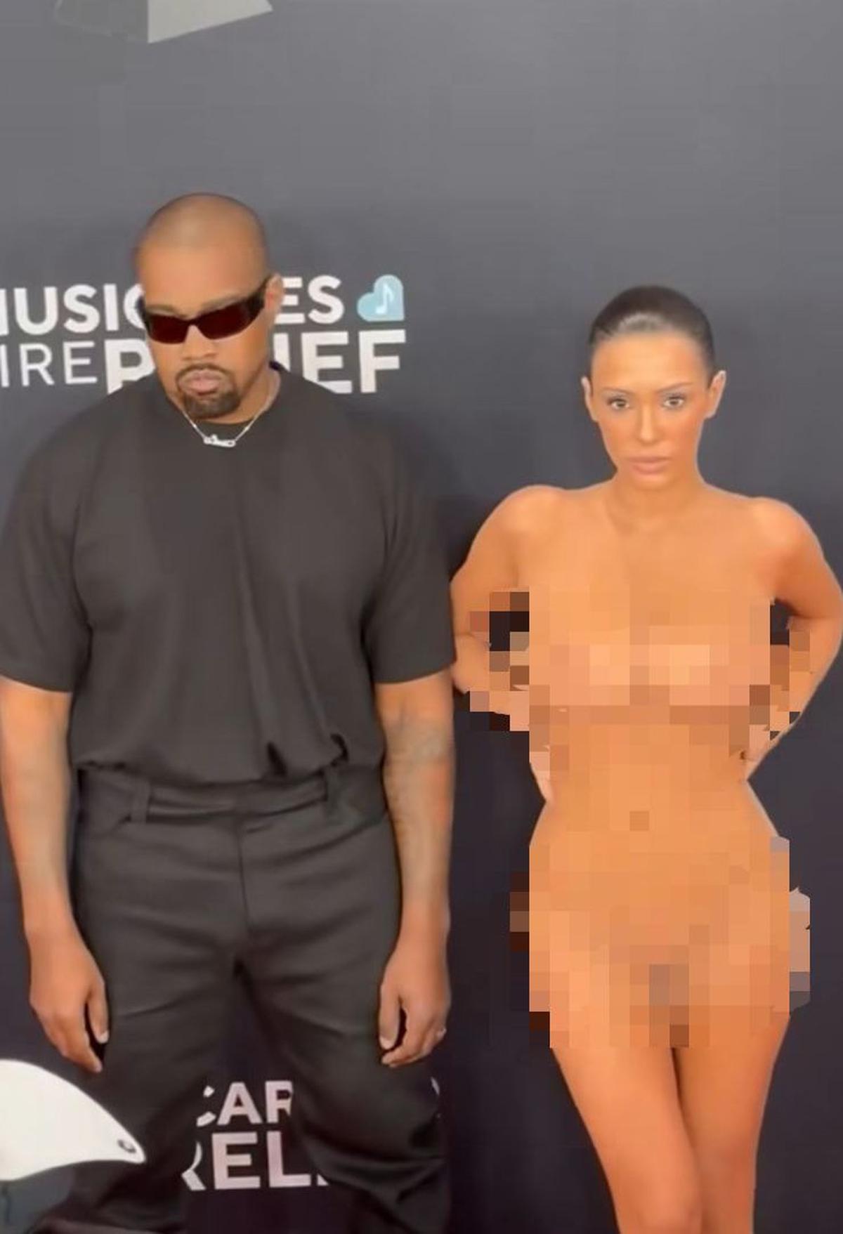 Profil Bianca Censori di Grammy 2025 Bikin Heboh Karena Tanpa Busana, Kanye West Malah Santai