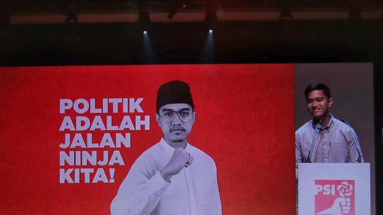 VIDEO: Kaesang Pangarep Jadi Ketum PSI "Politik Adalah Jalan Ninja Kita"
