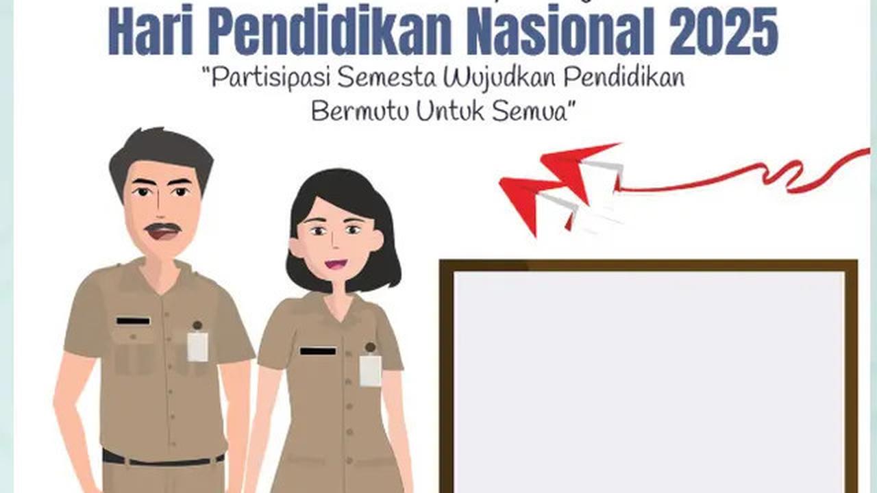 15 Link Download Twibbon Hardiknas 2025 Kemdikbud Gratis
