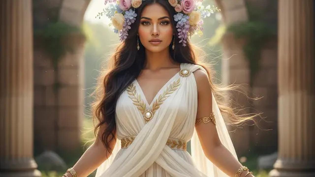 Prompt Gemini AI Viral Edit Foto Ala Dewi Yunani dengan Mahkota Bunga