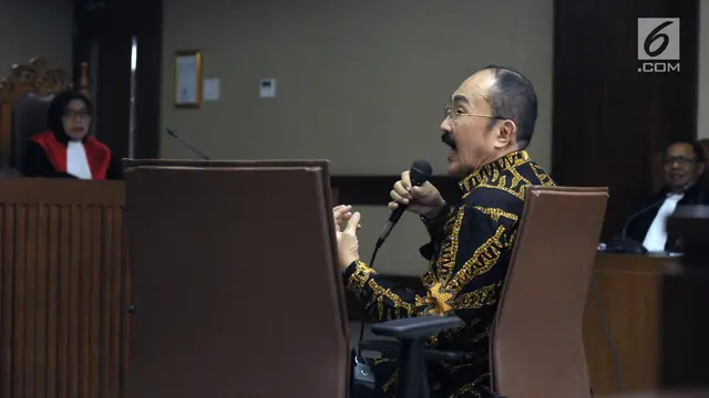 Fredrich Yunadi Jalani Sidang Pemeriksaan Terdakwa