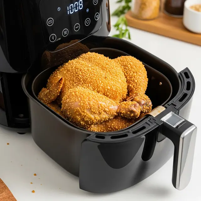 Memasak Ayam Kremes Pakai Air Fryer