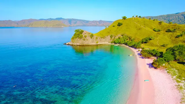 pink beach