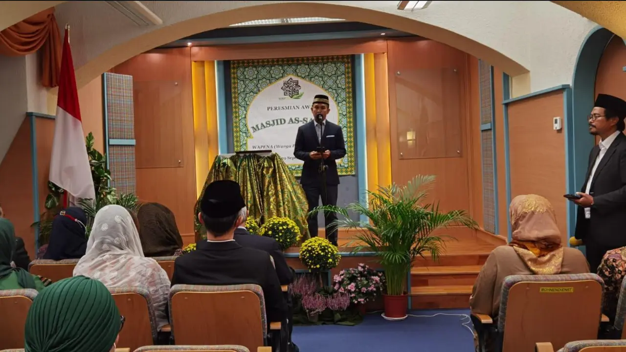 Peresmian Masjid As Salam di Austria.